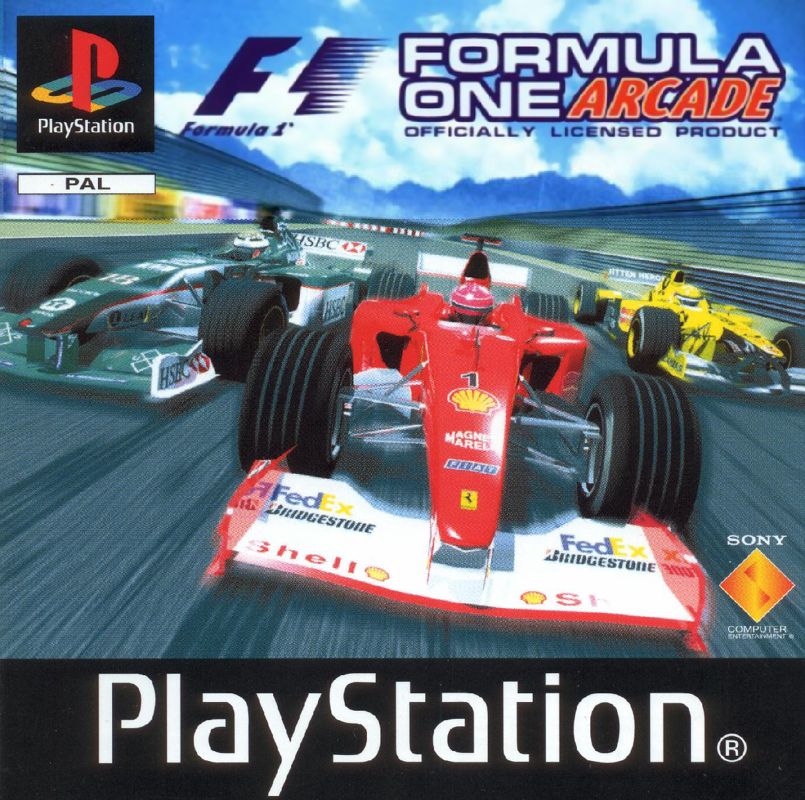 Formula One Arcade box art for Playstation
